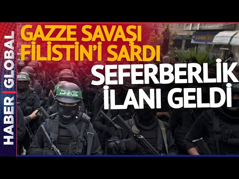 İsrail'in Korktuğu Başına Geldi, Savaş Artık T&uuml;m Filistin'de! Resmen Seferberlik İlan Ettiler