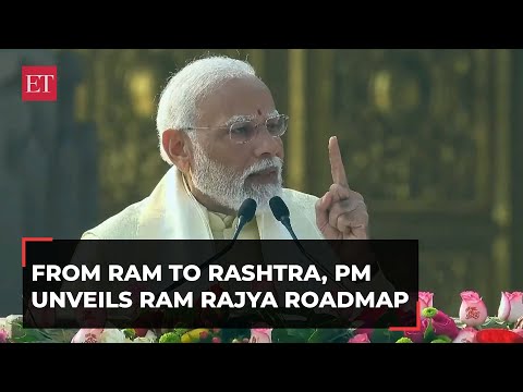 Narendra Modi at Ayodhya Ram Mandir: From Ram to Rashtra, PM unveils Ram Rajya roadmap | Full Speech