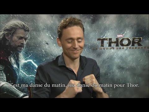 Tom Hiddleston - Thor: The Dark World Interview in French - JournalDesFemmes