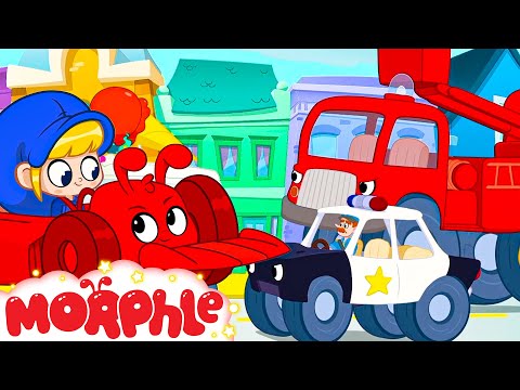 Scary Trucks | Fun Animal Cartoons | @MorphleTV  | Learning for Kids