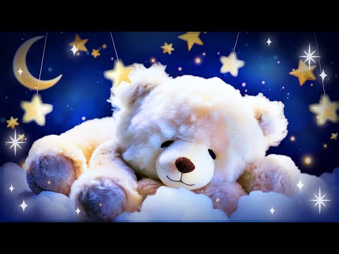 Baby classical sleep music ⭐️ Soothing Brahms Lullabies&hearts; Bedtime Lullaby with teddy