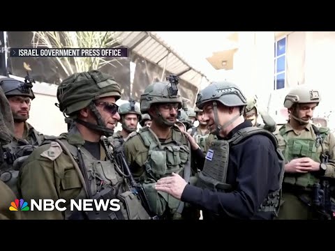 Netanyahu visits Israeli soldiers in Gaza hours after devastating strike