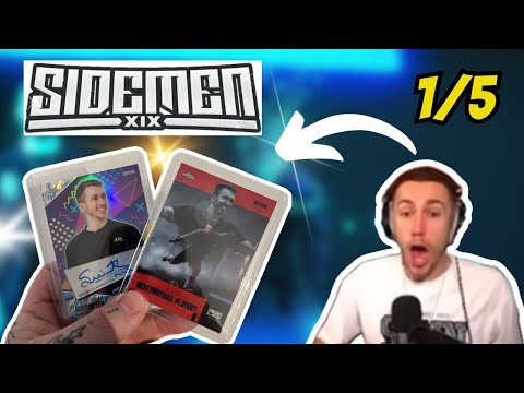 SIDEMEN TOPPS CHROME - 2023 Unbox