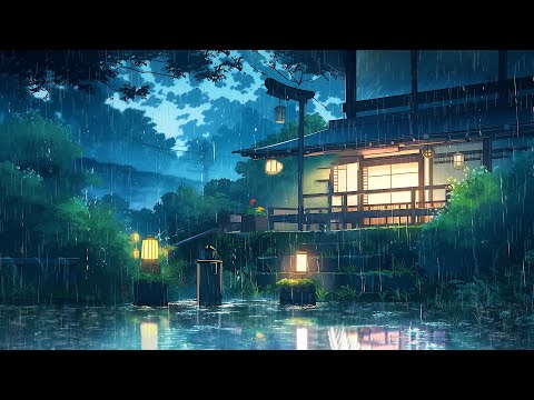 RAINING IN ＯＳＡＫＡ 🌧 ( Lofi Hip Hop/ Lofi Beats to Deep Focus/ Study to )