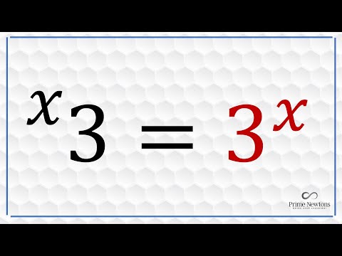 Tetration equation