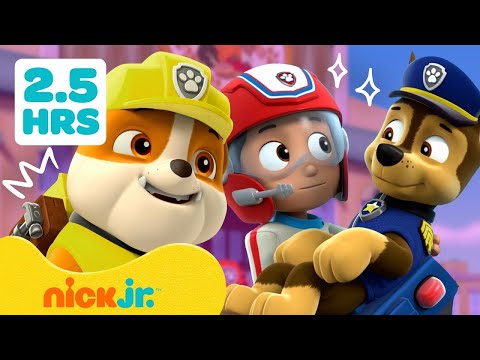 دوريات المخلاب | 2.5 ساعة من عمليات إنقاذ جديدة لدوريات المخلاب | Nick Jr. Arabia