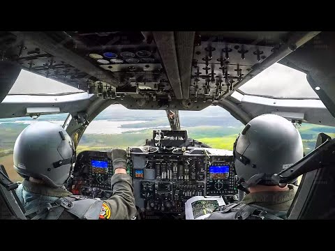 US Pilots Fly Gigantic B-1 Lancer So Fast the Cockpit Starts to Shake