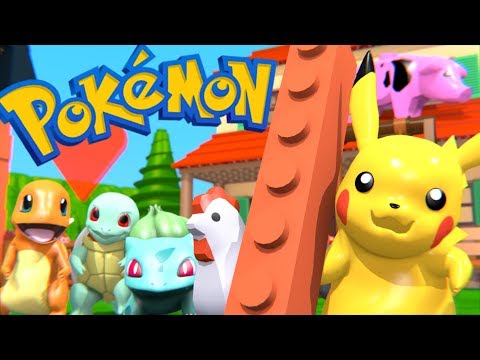 LEGO POKEMON Brick Building Farm Funny animation (compilation)