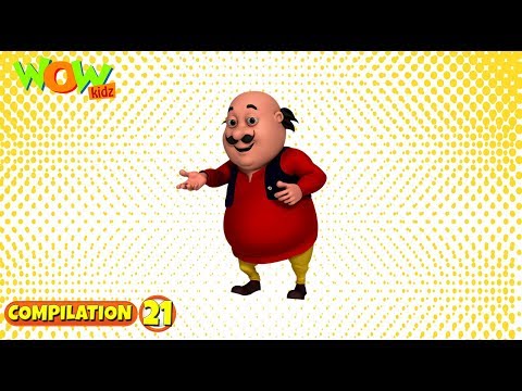 Motu Patlu - Non stop 3 episodes | 3D Animation for kids - #21