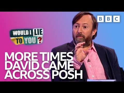 More Times David Mitchell Came Across 'Posh'! | Would I Lie To You?