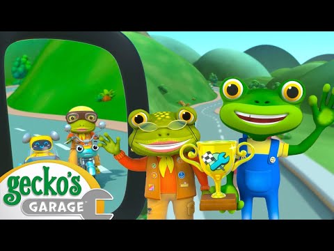 Gecko Grand Prix! ?? | Go Gecko's Garage! | Kids Cartoons