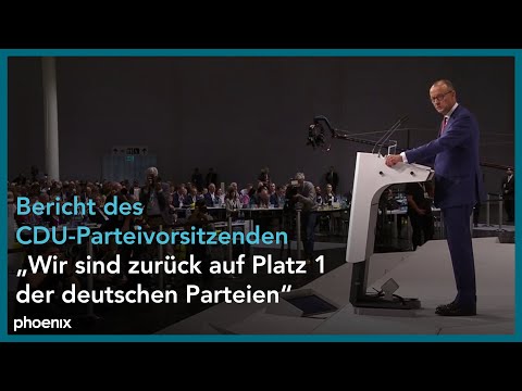 CDU-Parteitag: Rede Merz am 09.09.22