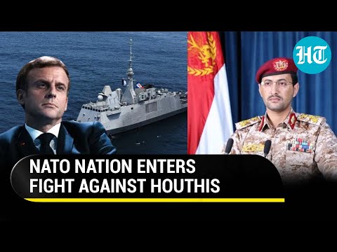 Houthis Attack French Ship With Drones As Rebels Impose 'Naval Blockade' On Israel | Watch