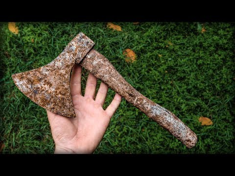 Antique Hatchet Restoration. SORT OF...