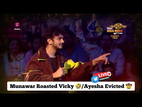 Munawar Roasted Vicky🤣 Ayesha Evicted 🤠  BiggBoss 17 Promo💥| 