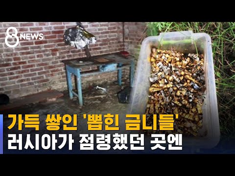 수북이 쌓인 '금니'&hellip;러시아군의 끔찍한 고문 흔적들 / SBS