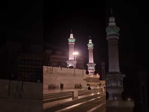 أذان الفجر الأول من المسجد الحرام، المؤذن: عبدالله باعفيف، الاثنين ٢٥-٨-١٤٤٣هـ.