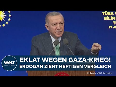 KRIEG IN NAHOST: Eklat um Gaza-Krieg! Erdogan vergleicht Netanjahu mit Hitler - Israel reagiert