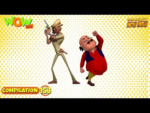 Motu Patlu - Non stop 3 episodes | 3D Animation for kids - 