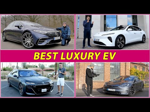 BMW i7 vs Mercedes EQS vs Tesla Model S vs Genesis G80 EV vs Nio ET7 vs Lucid Air best luxury EV