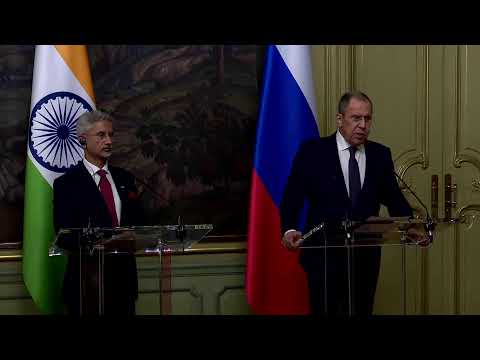 EAM: Press Conference with FM Sergey Lavrov&nbsp;of&nbsp;Russia (December 27, 2023)