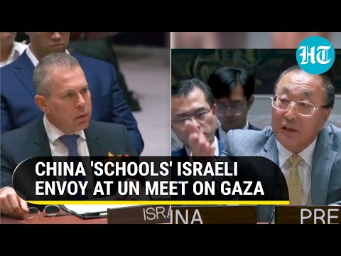 'Show Some Respect': UNSC Chair China Scolds Israel's Envoy Over Remarks On Women | Gaza War