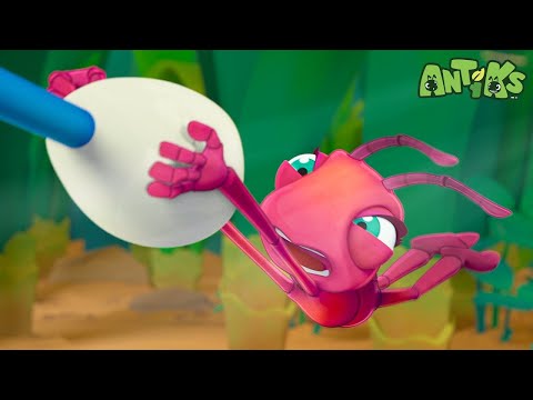 Hold Onto Your Q-Tips! 💨🍃 | 🐛 Antiks &amp; Insectibles 🐜 | Funny Cartoons for Kids | Moonbug