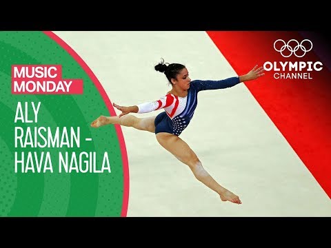 Aly Raisman's Floor Routine at London 2012 to Hava Nagila | Music Monday