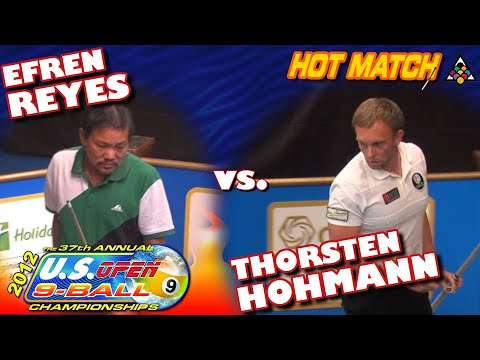 U.S. OPEN 9-BALL: Efren REYES vs Thorsten HOHMANN - 37th ANNUAL U.S. OPEN 2012