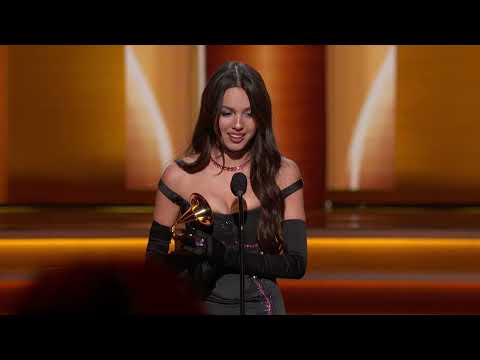 OLIVIA RODRIGO Wins Best New Artist | 2022 GRAMMYs Acceptance Speech