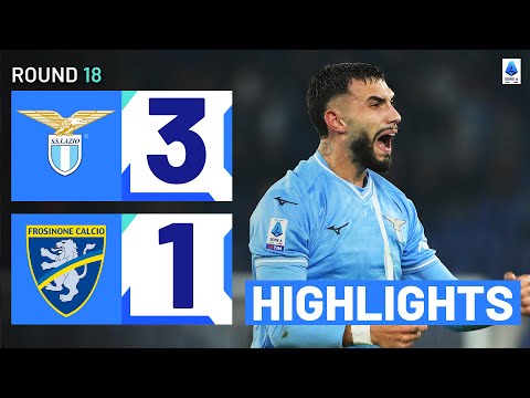 LAZIO-FROSINONE 3-1 | HIGHLIGHTS | Castellanos turns the game on its head | Serie A 2023/24