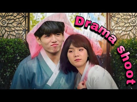 BTS SHOOTING K-drama 🥰 // Hindi dub