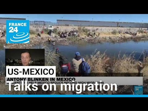 US delegation met with Mexico's government on migrant influx &bull; FRANCE 24 English