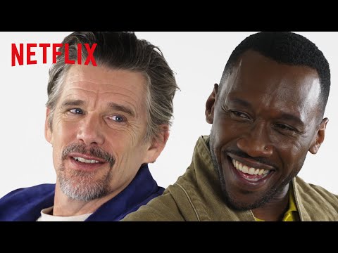 Mahershala Ali &amp; Ethan Hawke On Leave the World Behind Dance Scene, Being Girl Dads | Netflix