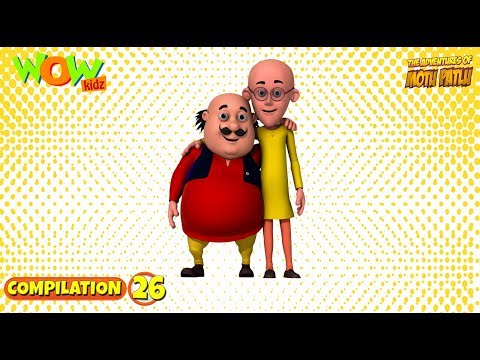 Motu Patlu - Non stop 3 episodes | 3D Animation for kids - #26