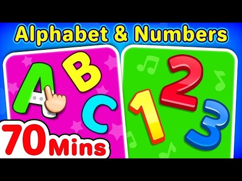 ABC Song, Learn Colors, Count Numbers &amp; Animals for Kids 🤩 | Educational Videos With Lucas &amp; Friends