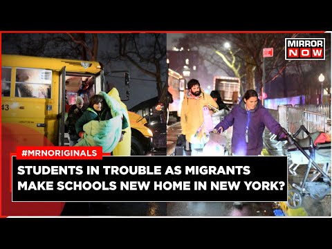 New York Migrant Crisis | Out Of Camps, Migrants Move To Schools; Students In Trouble | World News