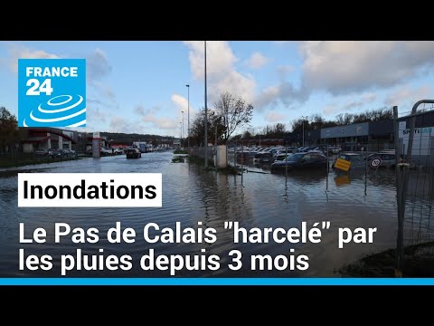 Inondations dans le Pas de Calais: les pluies s'acharnent sur le d&eacute;partement fran&ccedil;ais depuis 3 mois