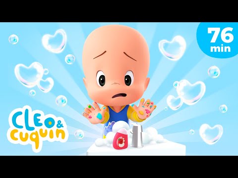 Wash your hands and more Nursery Rhymes by Cleo and Cuquin | Children Songs