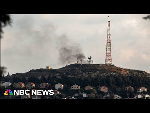 Fighting intensifies on Israel&rsquo;s northern border amid worries of an escalating conflict