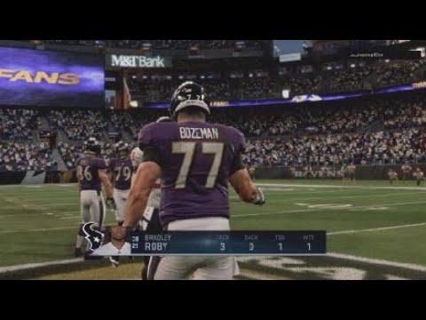 Madden NFL 20 Texans vs. Ravens getting CRUSHED!!!!