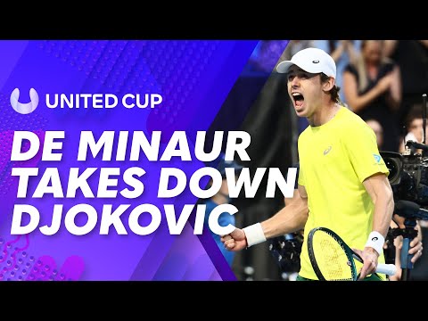 Alex De Minaur stuns Novak Djokovic with a win for the ages: United Cup | Wide World of Sports