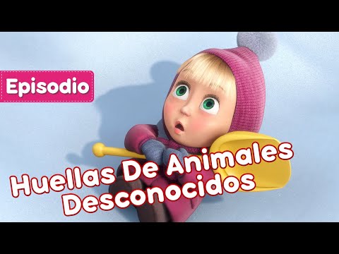 Masha y el Oso Castellano 💥 Huellas De Animales Desconocidos (Episodio 4) 🐾Masha and the Bear