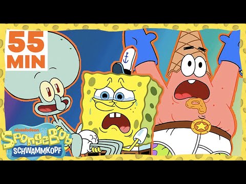 SpongeBob | EINE GANZE Stunde der besten Momente aus Staffel 9 &ndash; TEIL 1 | SpongeBob Schwammkopf