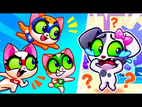 Super Kittens Stories 😻 Baby Got Lost in the Park 😱 for Kids by Purr-Purr