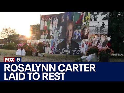 Rosalynn Carter laid to rest in south Georgia | FOX 5 News