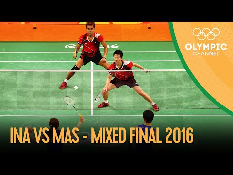 Badminton Mixed Doubles Gold Medal Match 🇮🇩🆚🇲🇾 | Rio 2016 Replays