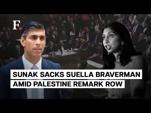 Sunak Shows Suella Braverman the Door Under Pressure? | Row Over Palestine Remark