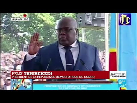 REPLAY - F&eacute;lix Tshisekedi pr&ecirc;te serment &agrave; Kinshasa