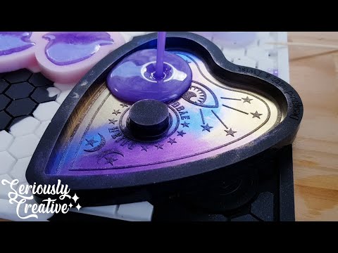 Watch Me Resin #94 | Pastel Goth Keyrings &amp; Planchette | Seriously Creative